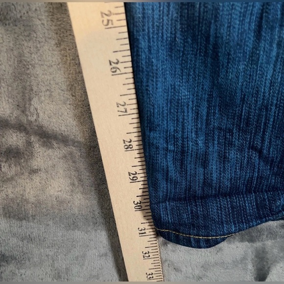 Naked & Famous Jeans Mens 34 Blue Selvedge Denim Weird Guy Big Slub Japan - Picture 6 of 14